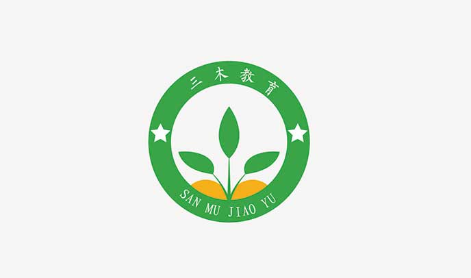 三禾教育品牌標(biāo)志設(shè)計(jì)-培訓(xùn)企業(yè)logo策劃-商標(biāo)形象設(shè)計(jì)